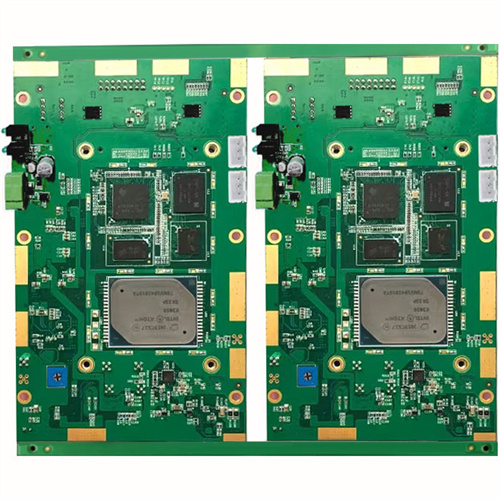 Semi-rigid flexible PCB with blind holes