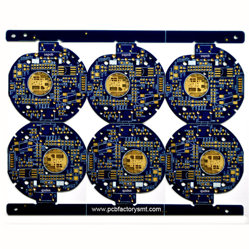 Dark blue 2-layer PCB