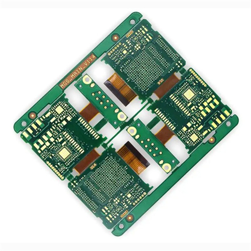 Yellow Solder Resist Rigid-Flex PCB