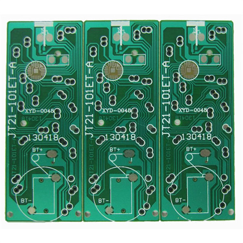 Through-hole plug carbon ink PCB